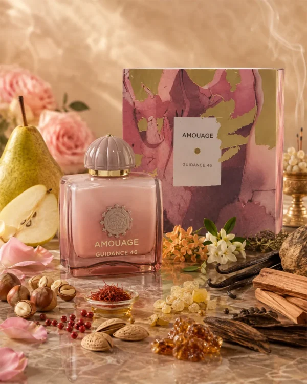 Amouage Guidance 46 inspired perfume bottle with presentation box for men and women
